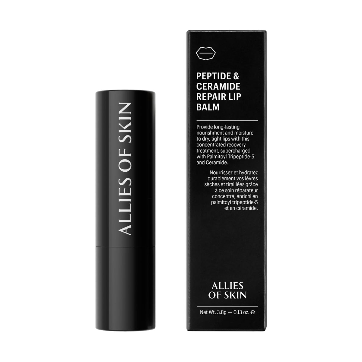 Allies of Skin Peptide Ceramide Repair Lip Balm Treatment - Allies of Skin Official Product Imagery - 2