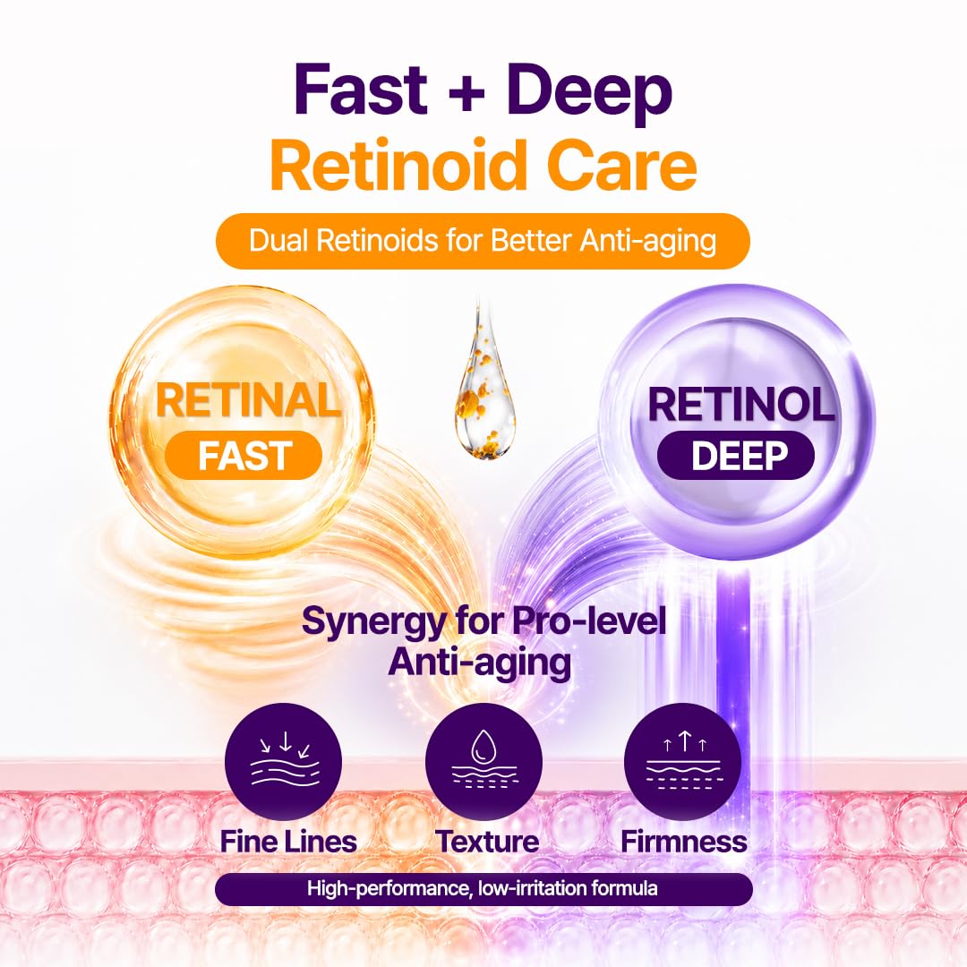 PURITO Retinol + Retinal Serum for Sensitive Skin, 1.01 fl.oz - PURITO Official Product View 7
