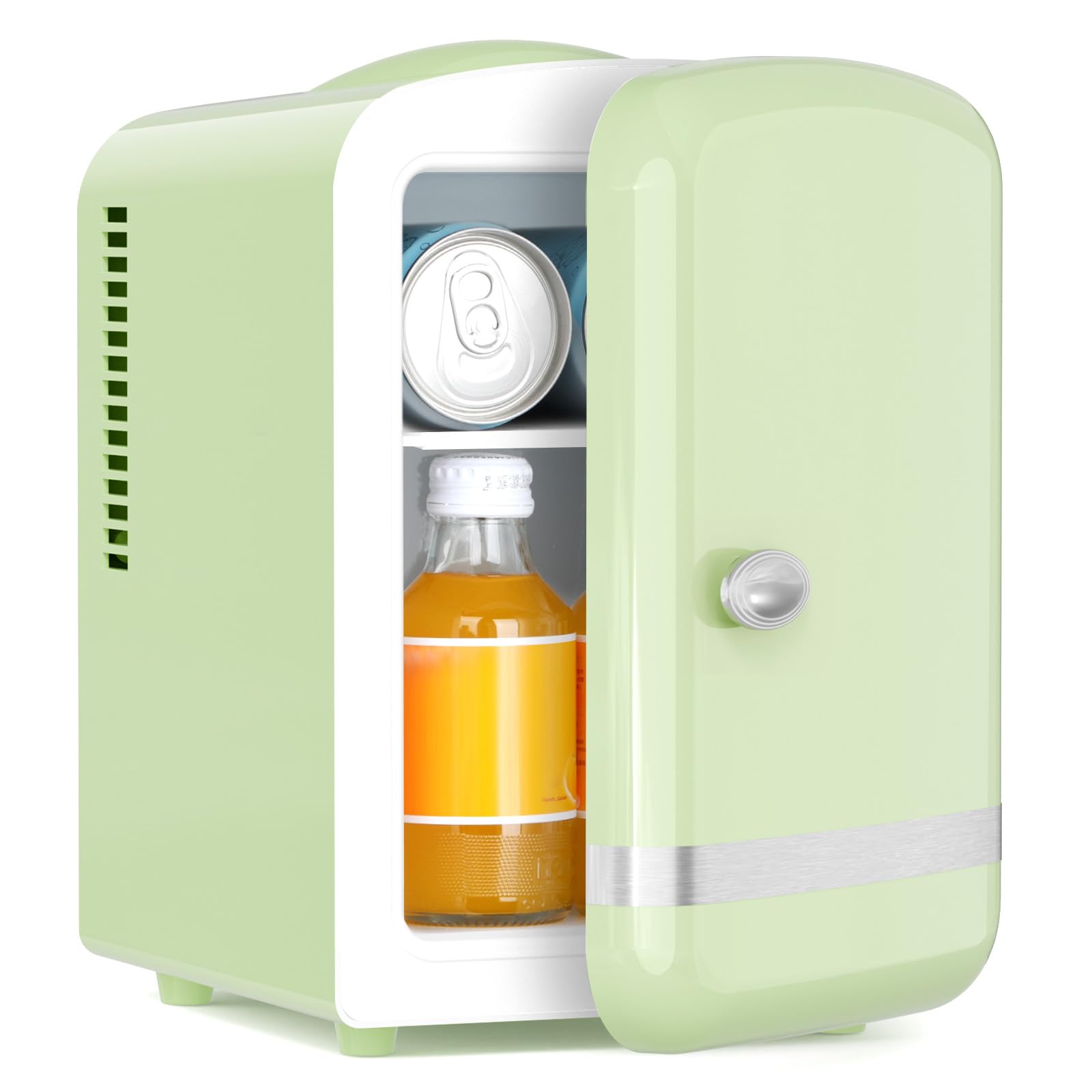 Antarctic Star 4L/6 Cans Compact Refrigerator,Portable Mini - Product Imagery