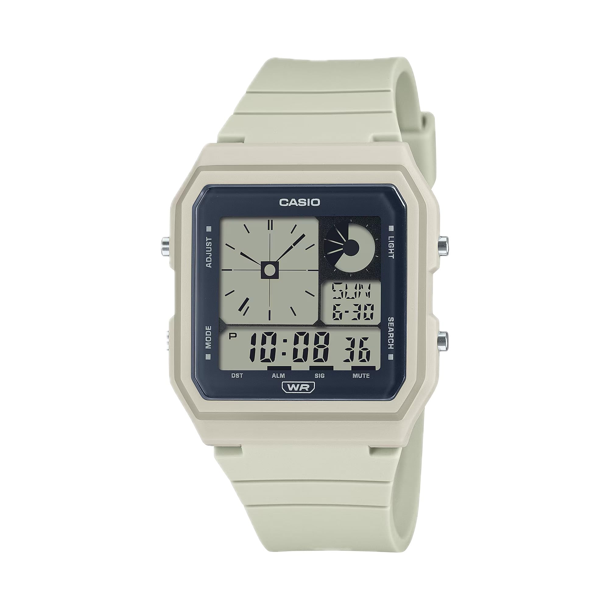 Casio POP Bio-Based Renewable Band LED Backlight Daily Alarm Digital W - View 1