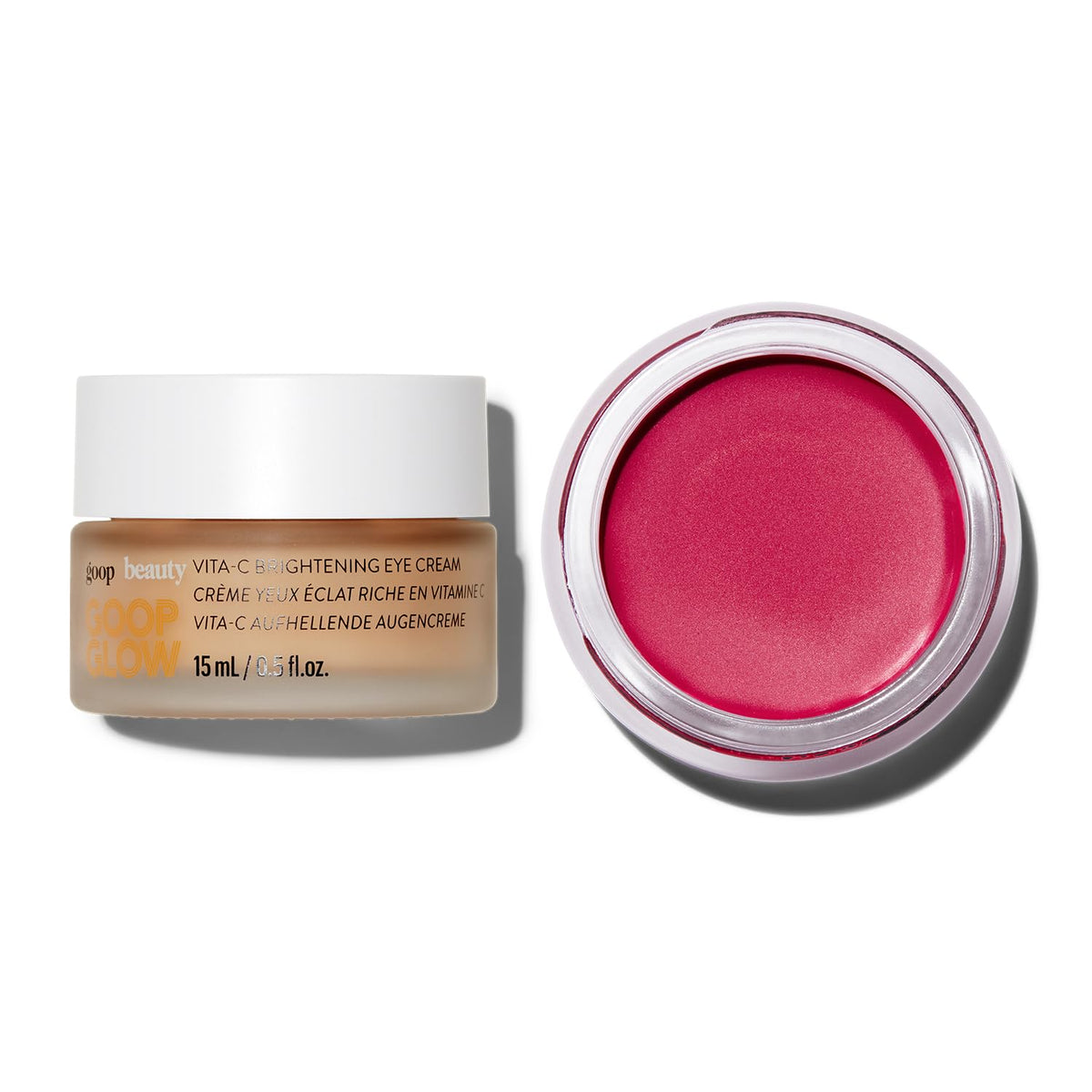 goop Beauty Vitamin C Eye Cream and Cream Blush Bundle - goop Official Imagery - 2