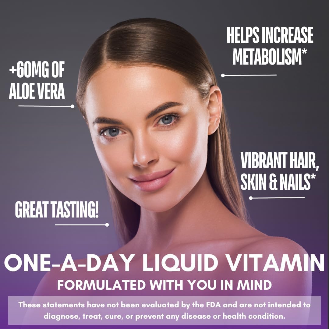 Maximum Strength Liquid Biotin Drops w 12 500 MCG Best - Tropical Oasis Official Imagery - 5