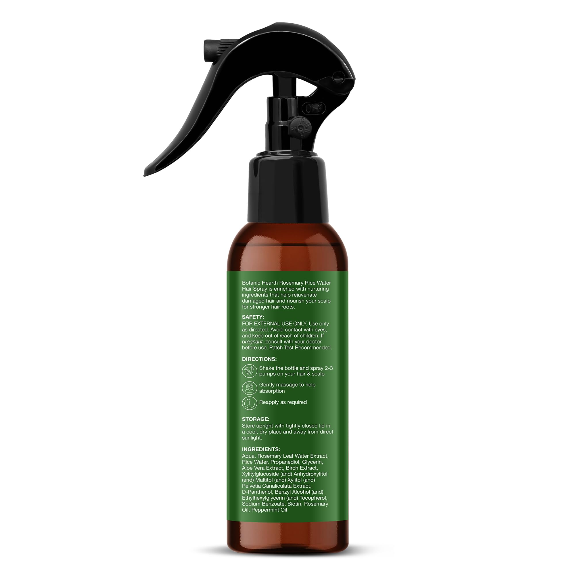 Botanic Hearth Rosemary & Rice Water Hair Growth Spray - 6.8 Fl oz - Botanic Hearth Official Product View 8