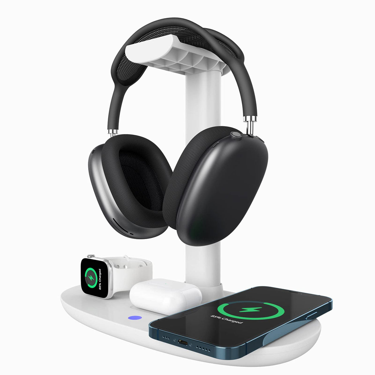 Headphone Stand with 15w Wireless Charger Suguder 4 in 1 - Suguder Official Imagery - 8
