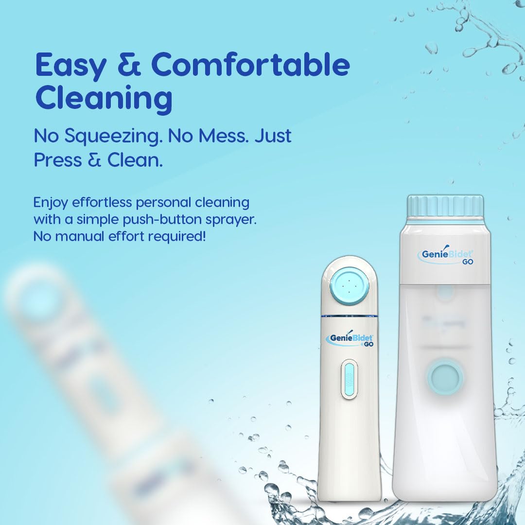 Upgraded 2025 Portable Bidet Rechargeable - GenieBidet Official Imagery - 5