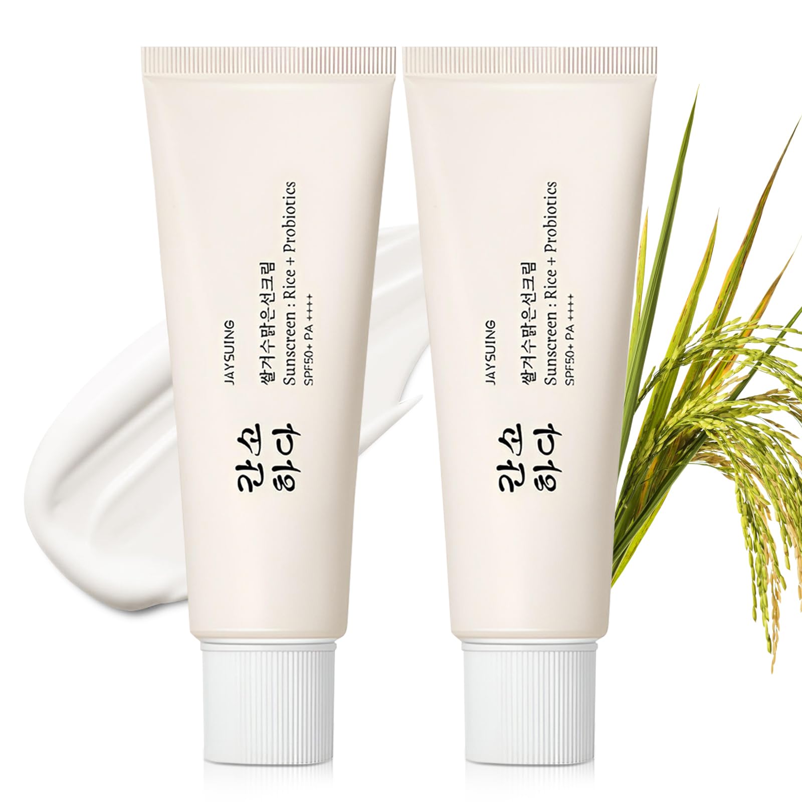 Relief Sun Organic Sunscreen SPF50 Rice and Probiotics PA - HENGRUNXIN Official Product Imagery - 2