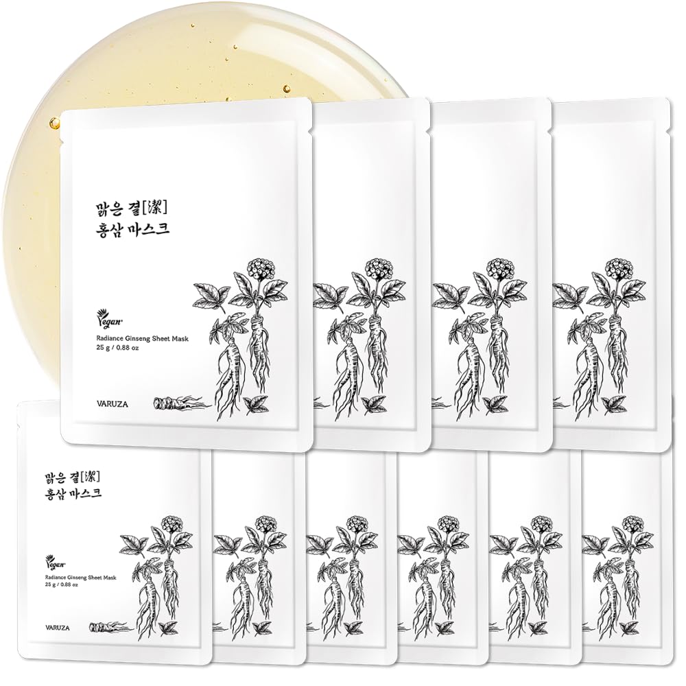 Core Nourishing Sheet Masks with Niacinamide Serum 5% for Dry - varuza
