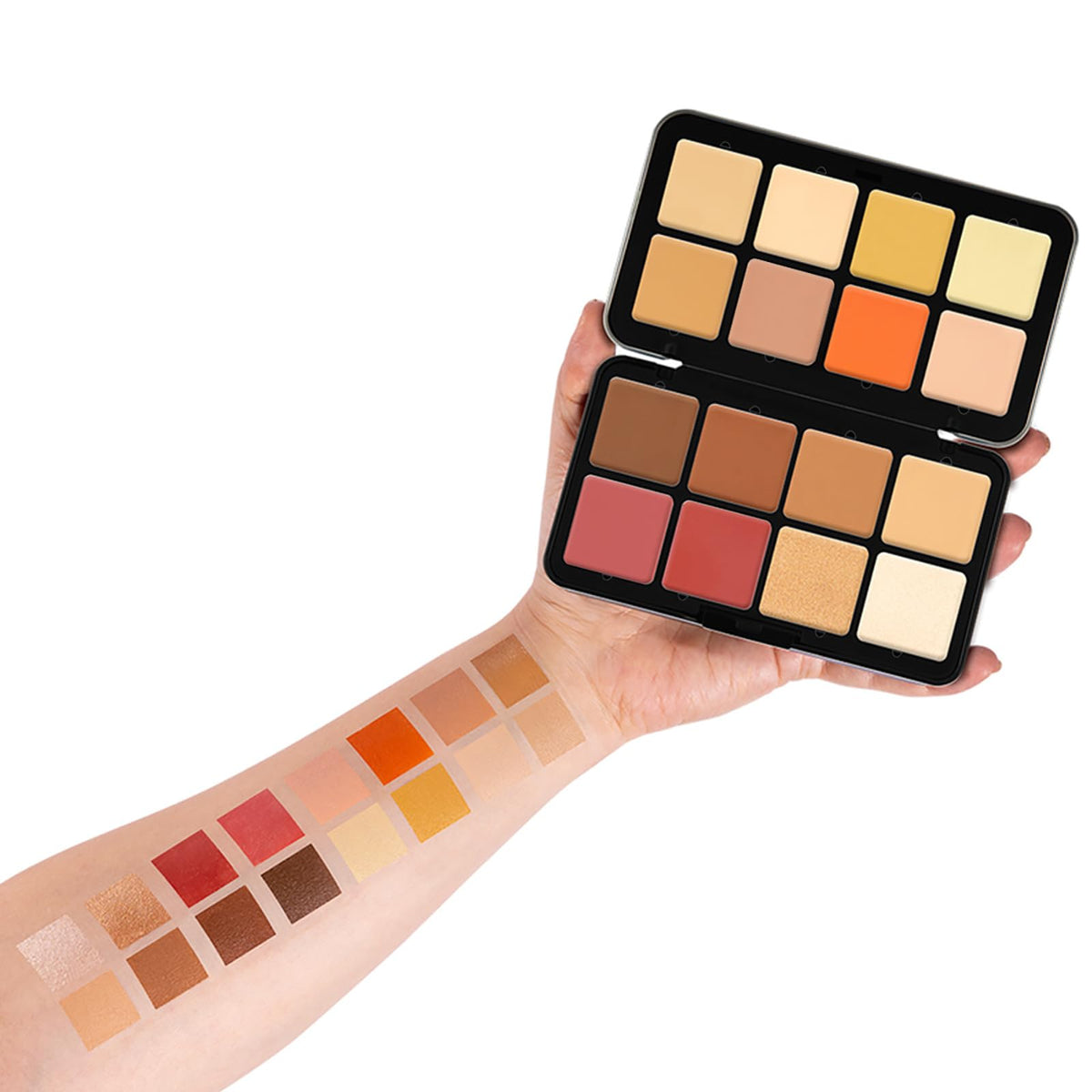 RoseFlower 16 Colors Makeup Palette Full Size Includes Face - RoseFlower Official Imagery - 3