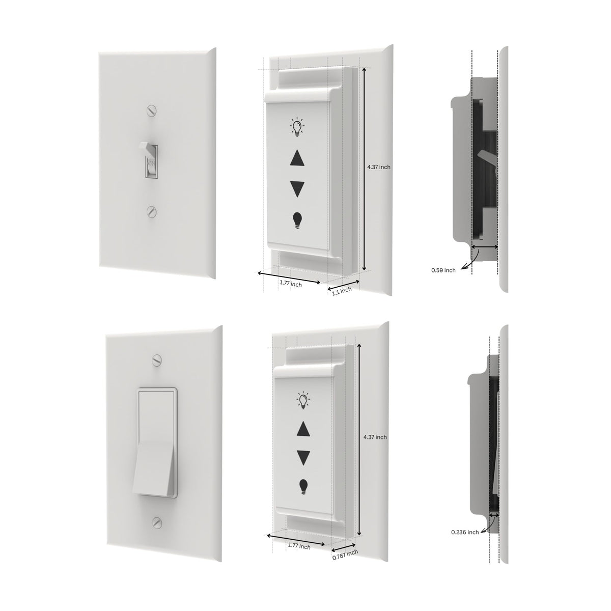 Slate Switch Zigbee 3 0 Smart Wall Button Remote Works with - zunzunbee Official Imagery - 7