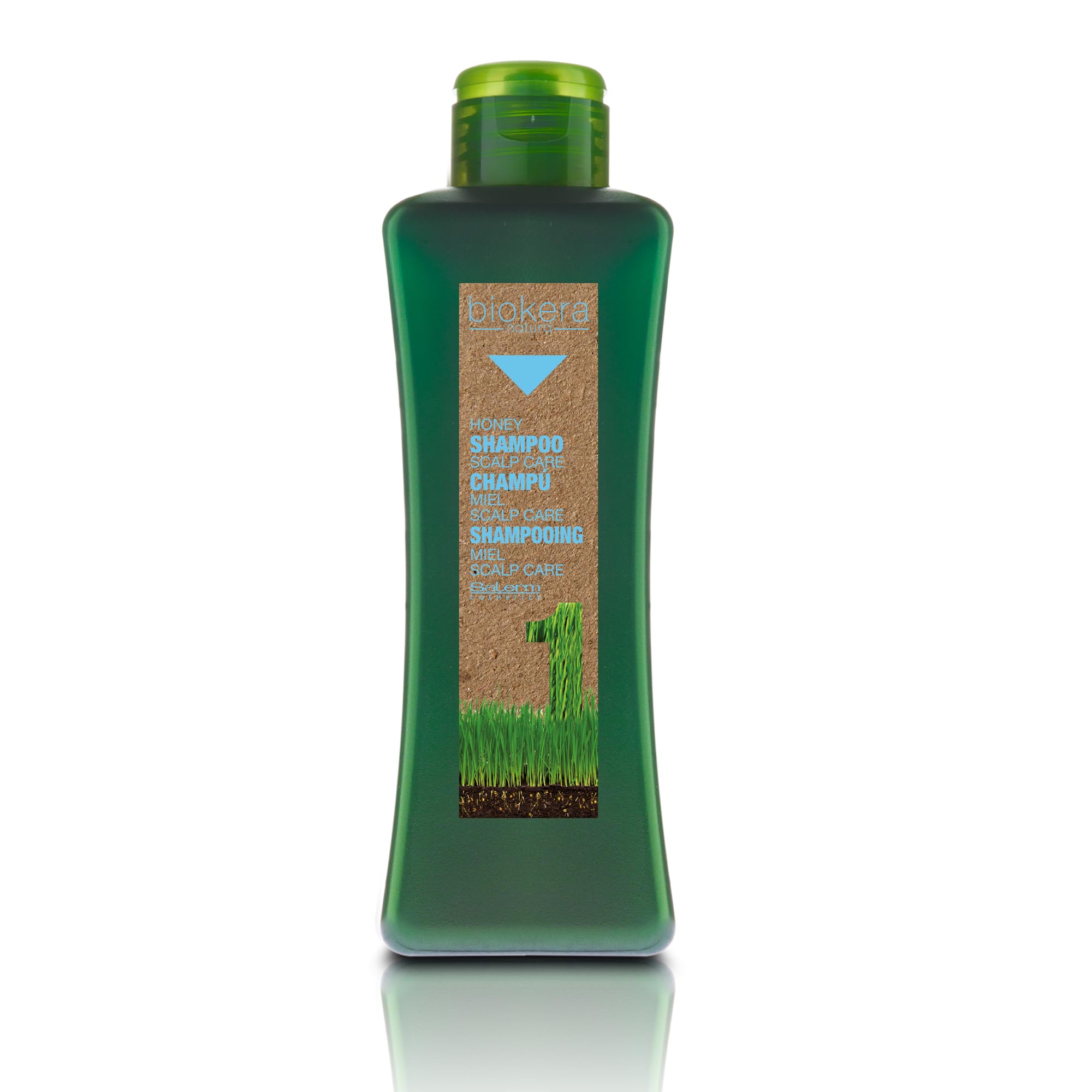 SALERM - Sensitive Scalp Shampoo - Biokera Natura Honey Scalp Care Shampoo - 300 ml - Helps Cleanse the Scalp of Sebum and Flakes - Supports Healthy Hair - Helps Maintain Scalp Health
