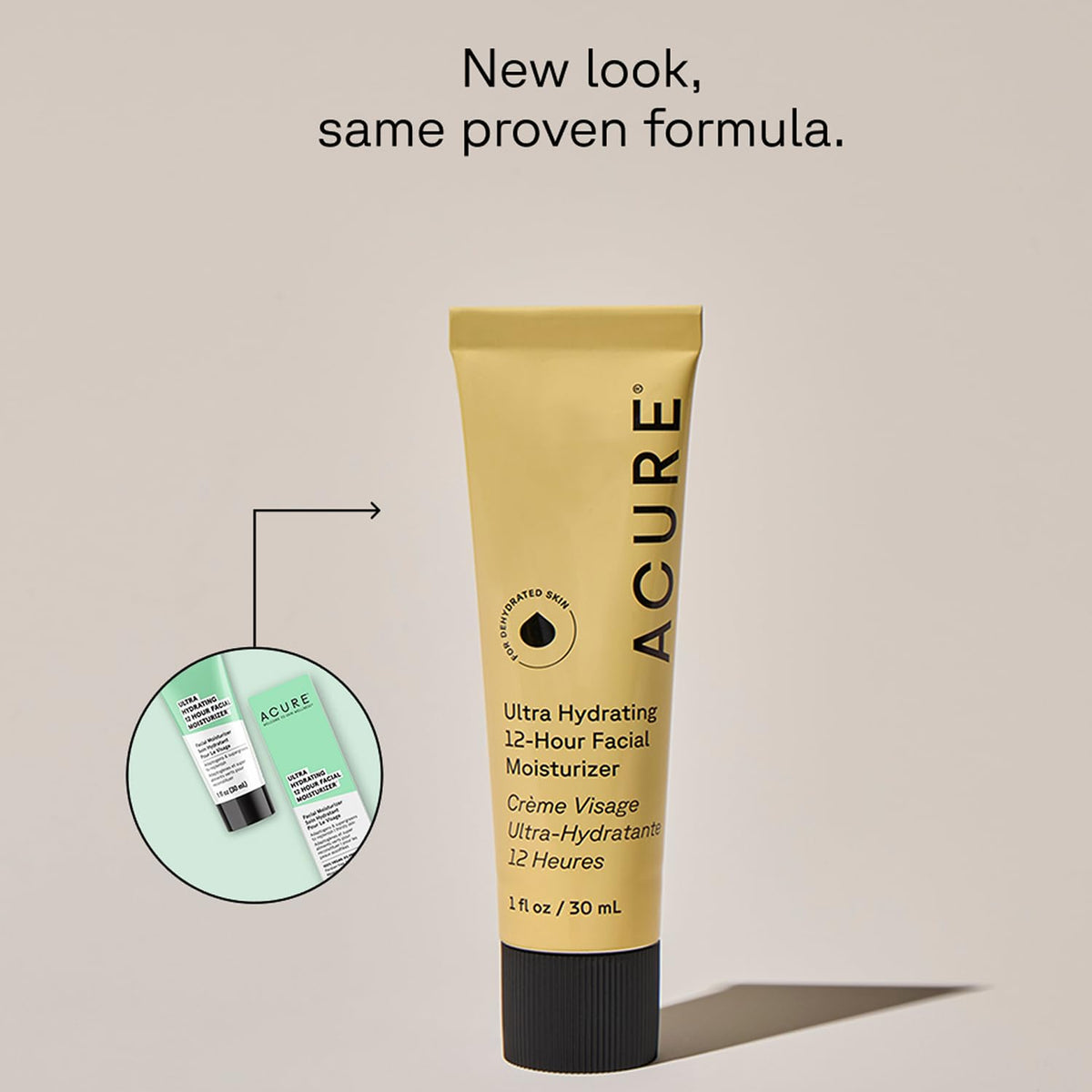 Acure Ultra Hydrating 12 Hour Facial Cream - Acure Official Imagery - 3