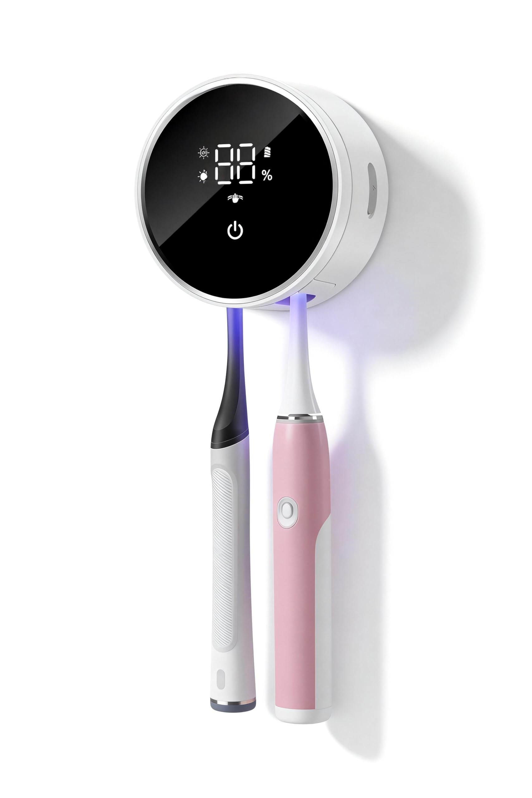 UV Toothbrush Sanitizer and Holder, WONICO Smart Tooth Brush Hold - WONICO Official Product View 2