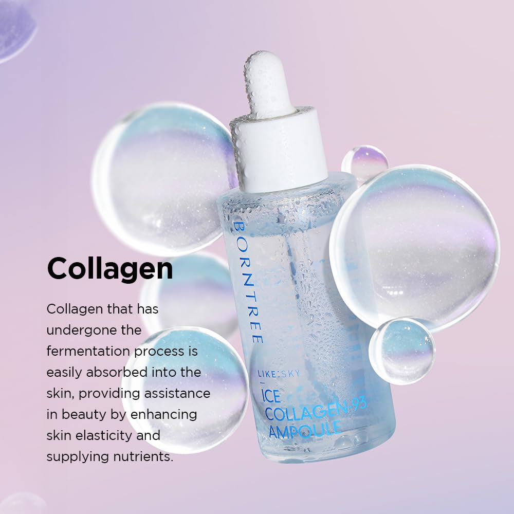 BORNTREE Like Sky Ice Marine Collagen 93 Ampoule 1 69 fl oz - BORNTREE Official Imagery - 5