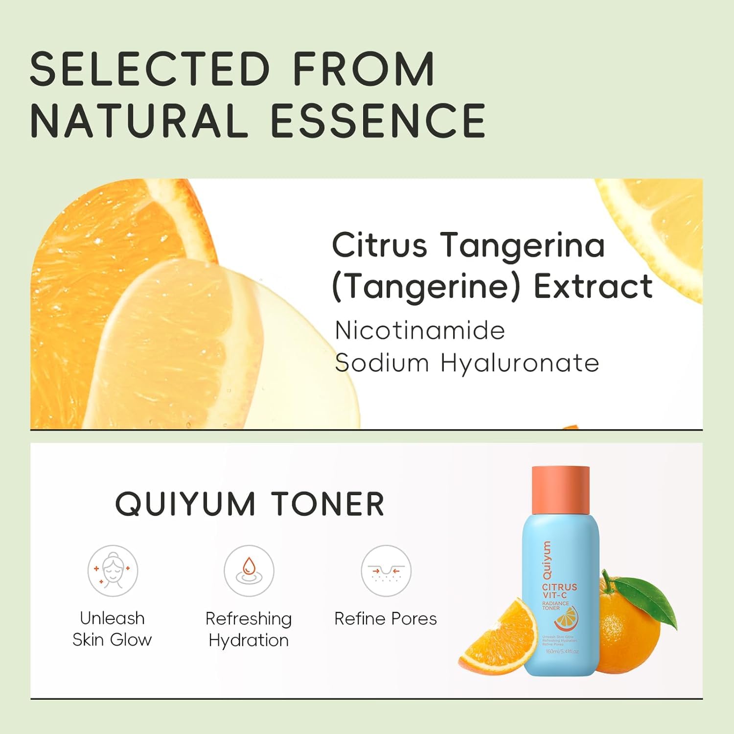 Fruit Skin Care Set 5 Daily Skincare Routine for Women Teen - QUIYUM Official Product Imagery - 6