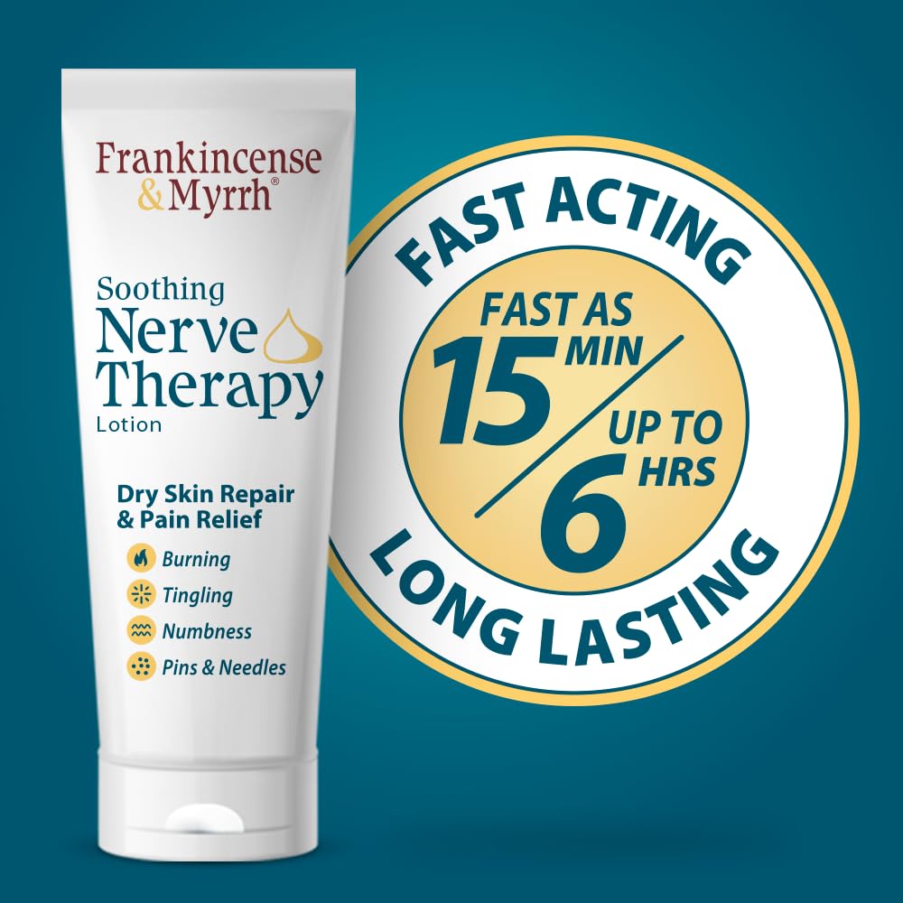 Frankincense & Myrrh Nerve Therapy Lotion 3 oz 2-Pack