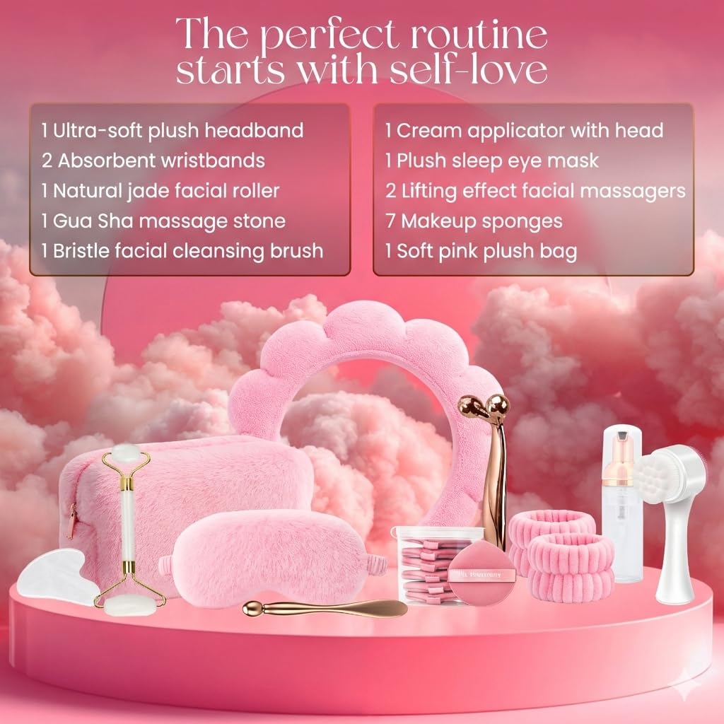 Skincare tools set, cute skin care tool for teens, facial - KS LUX