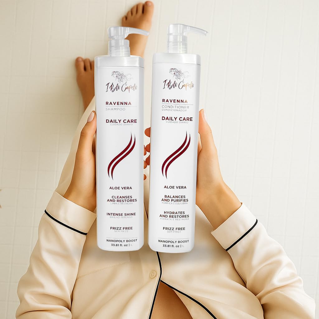 I Belli Capelli Ravenna Daily Care Shampoo and Conditioner - I Belli Capelli Official Imagery - 6