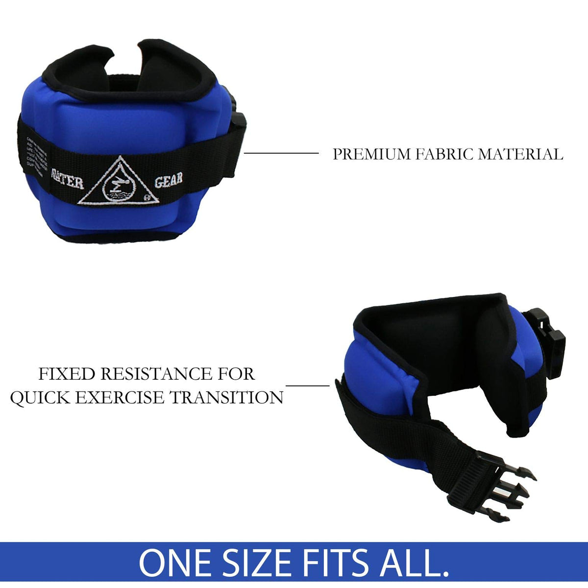 Water Gear Professional Aqua Cuffs - Water Gear Official Imagery - 7