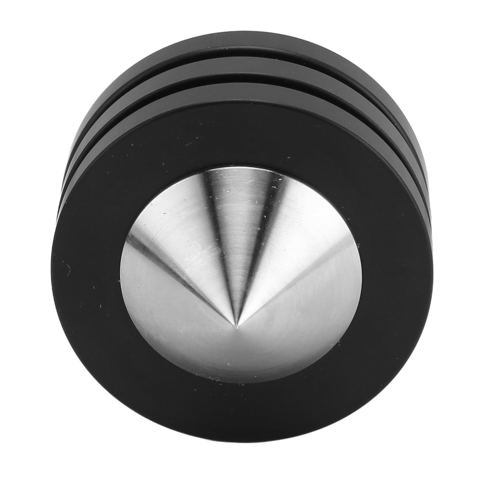 MUTOUXIA SP4937 4-piece speaker spike isolation feet pad for HiFi turntables, amplifiers, and CD/DVD players, stainless steel and POM design