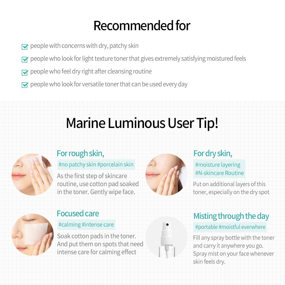 JMsolution Marine Luminous Pearl Moisture Toner XL (20.3 fl.oz.) - JMsolution