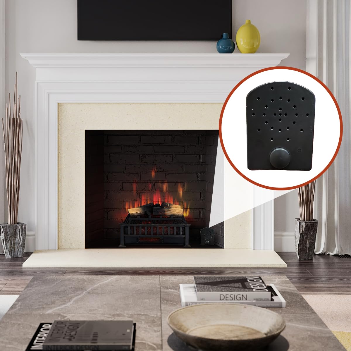 Comfort Smart Fire Crackler Sound System - CS-FC by Comfort Smart - Angle View 7