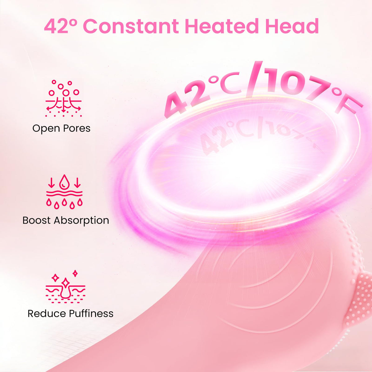 Facial Cleansing Brush Rechargeable Waterproof Face Scrub - Garimus Official Imagery - 4