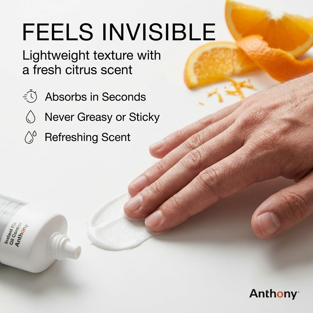 Anthony Instant Fix Oil Control – Mattifying Lotion for Oily Skin – Moisturizer - Anthony Official Product View 8