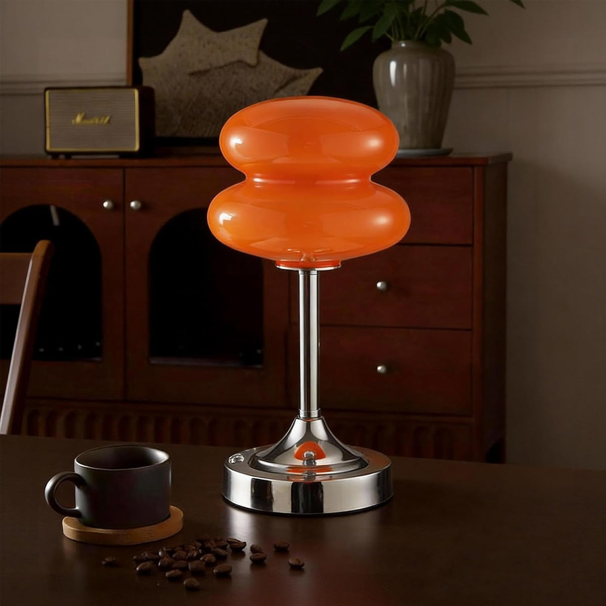 Cordless Mushroom Lamp Table Lamp for Bedroom Battery - Zoeger Official Imagery - 1
