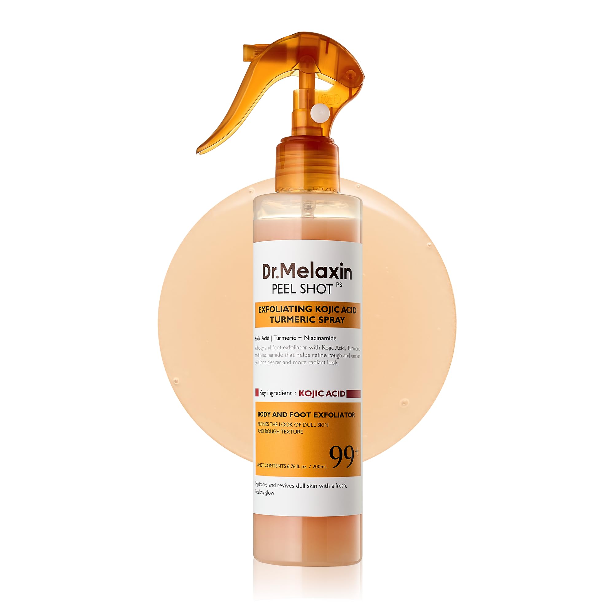 n Peel Shot Kojic Acid Turmeric Body Exfoliator Spray 6.76 fl.oz - Product Imagery