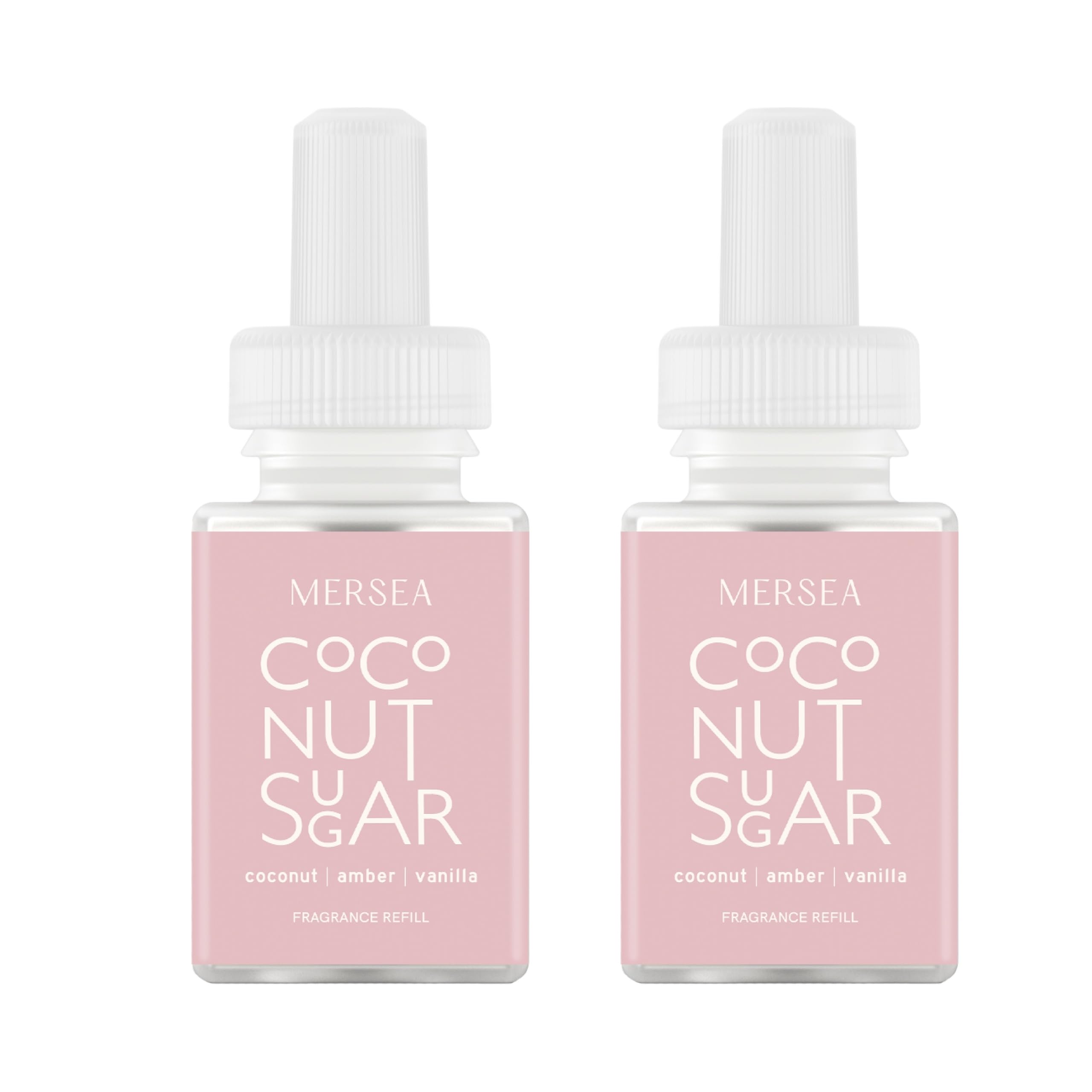 Pura x Mersea Home Diffuser Refill, 2 Pack, Coconut Sugar - Pura Official Product View 1