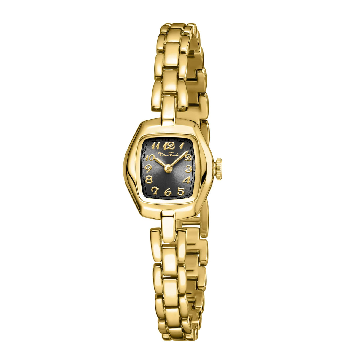 Diaofendi Small Gold Women s Watch Stainless Steel Band - Diaofendi Official Imagery - 8