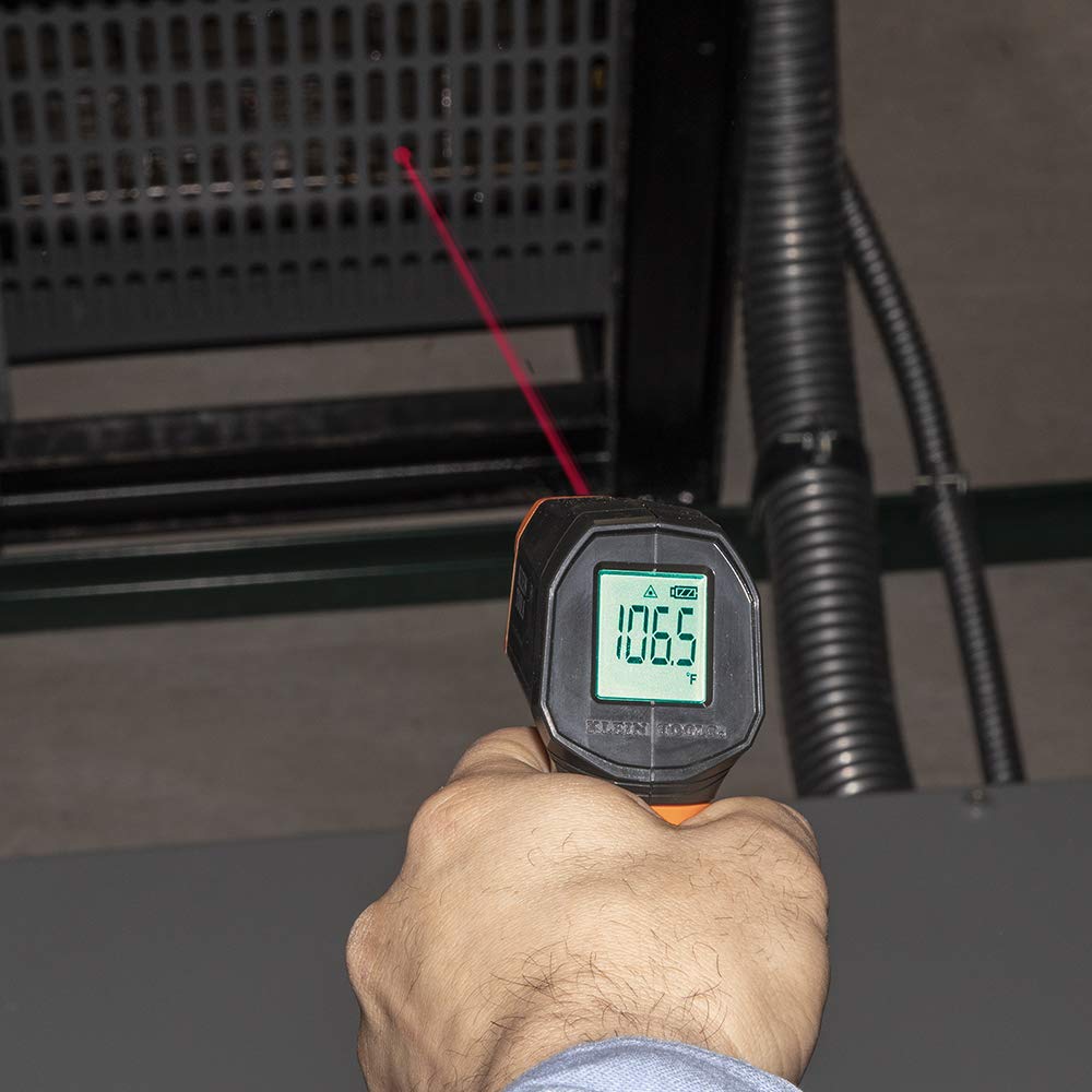 Klein Tools IR1 Infrared Thermometer with Targeting Laser - Premium Selection Official Imagery - 7