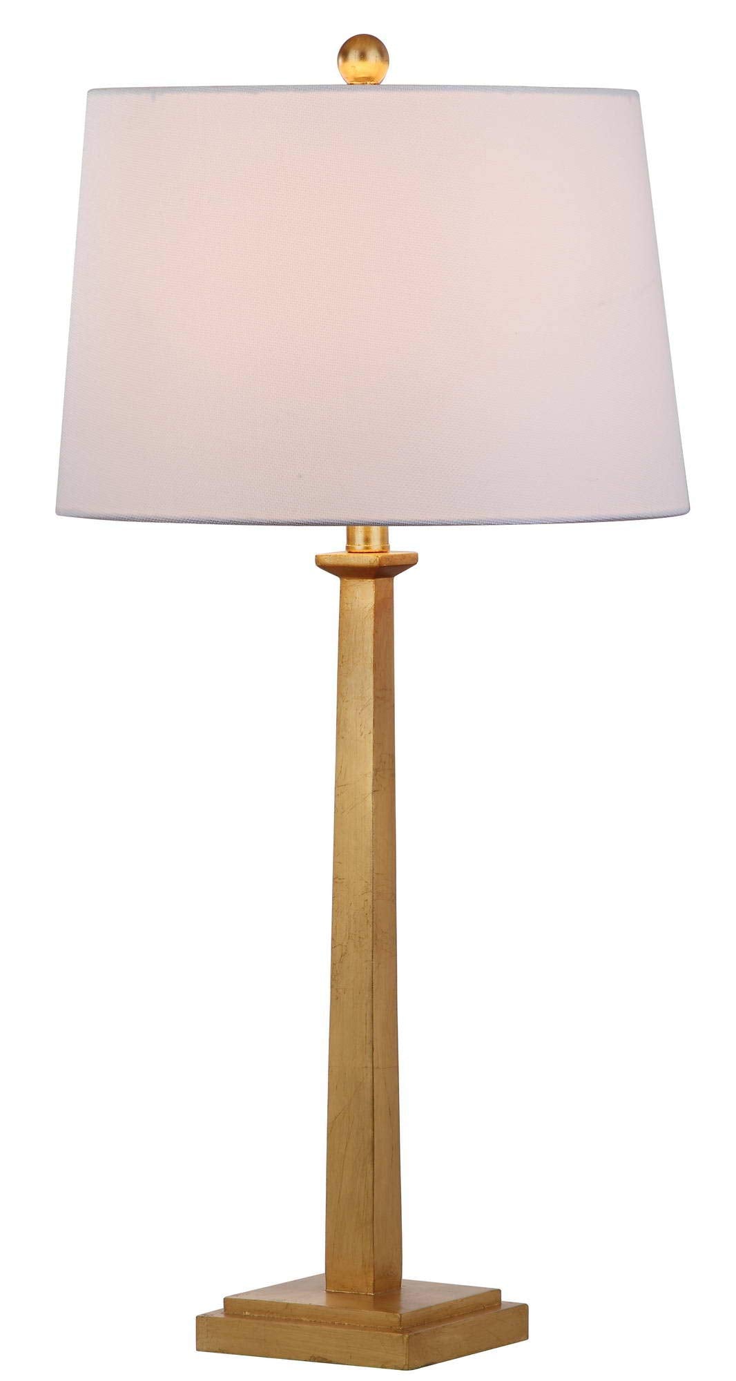 SAFAVIEH Lighting Collection – Andino Set of 2 Gold Leaf Table - Product Imagery