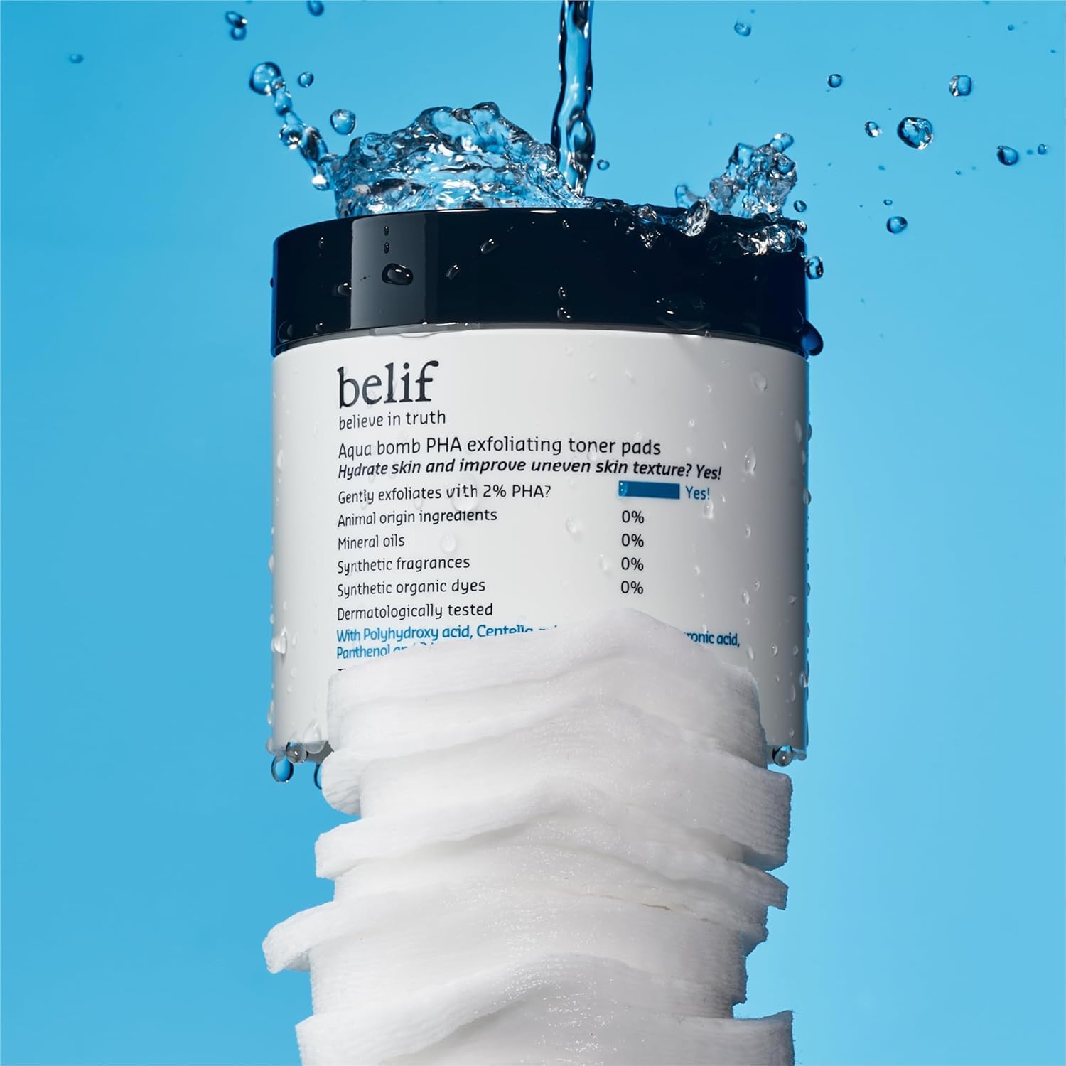 belif PHA 2 Toner Pads Gentle Exfoliating Facial Polish for - belif Official Imagery - 7