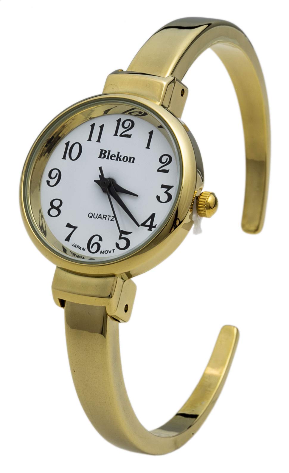 Collections Quartz Womens 26mm Delicate Metal Cuff Bangle - Blekon Official Imagery - 8