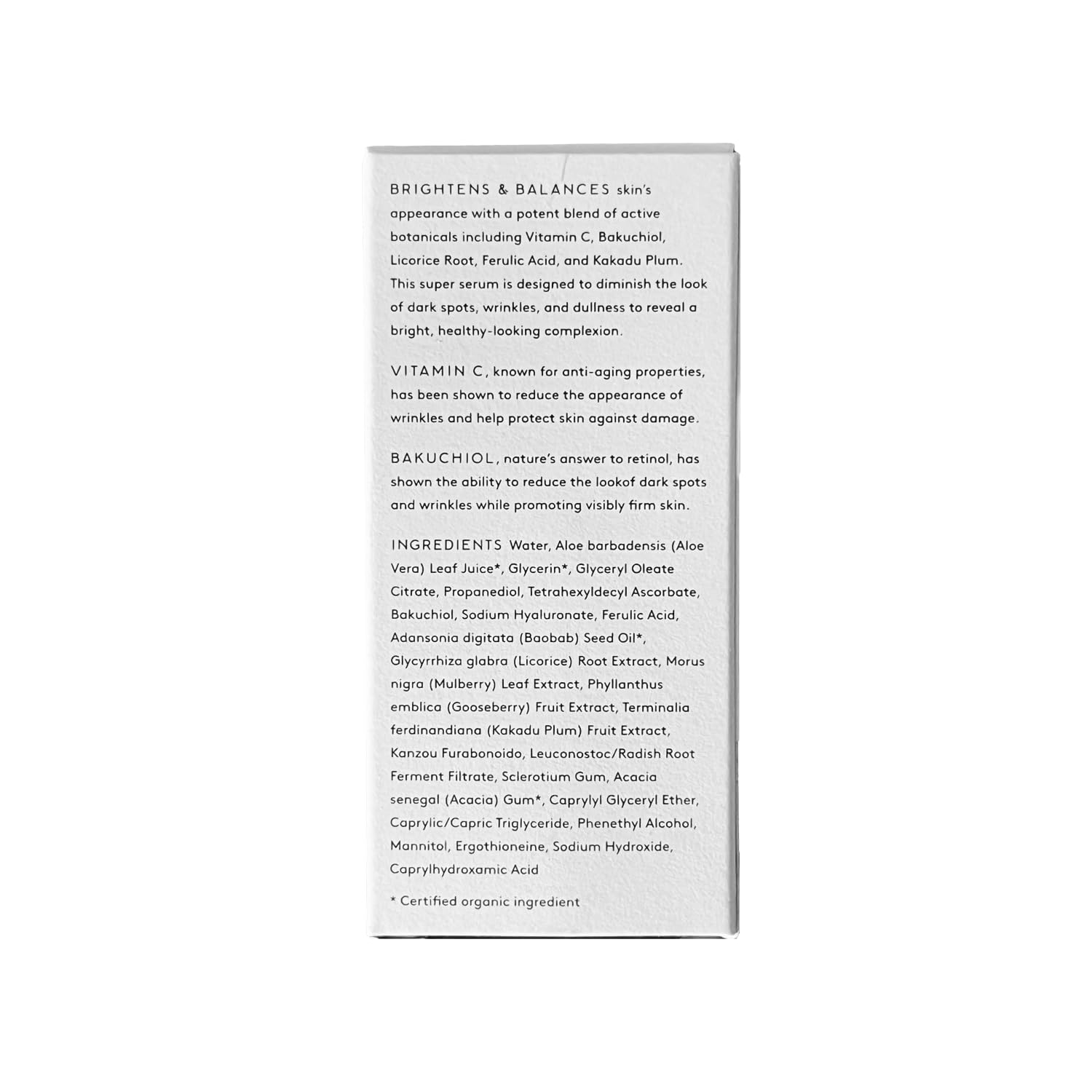 Naked & Thriving Illuminate BC+ Face Serum - Hyaluronic Acid & Vitamin C & Bakuchio - Naked & Thriving Official Product View 8