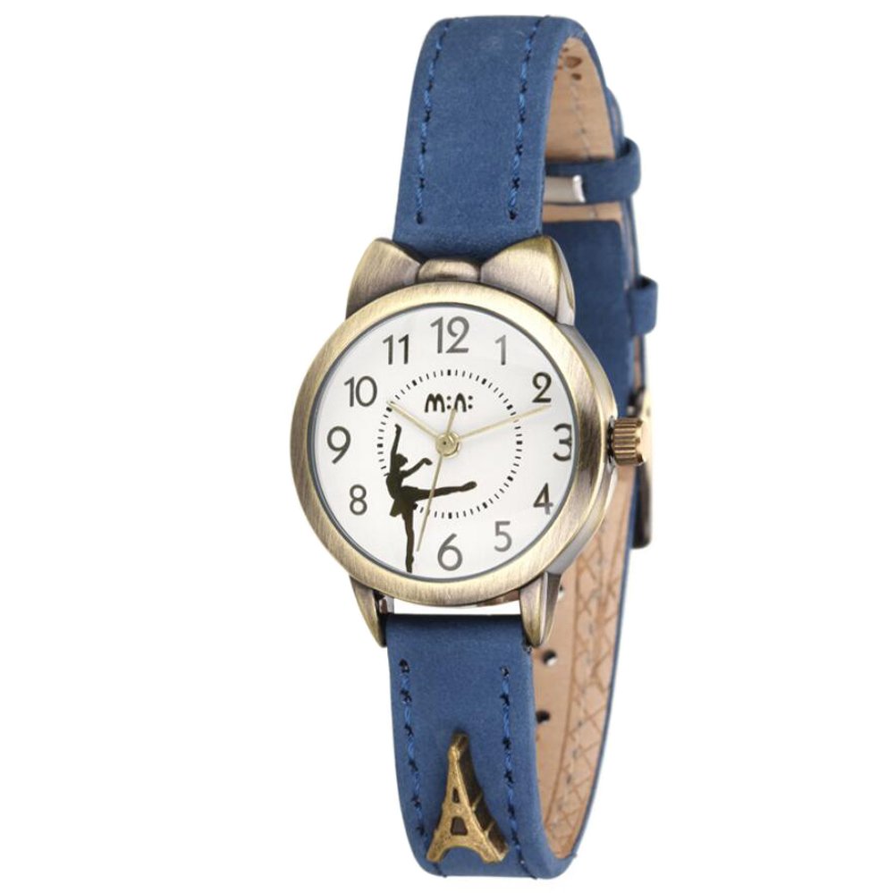 DREAMING Q P Soft Leather Strap Girl s Students Quartz Wrist - DREAMING Q&P Official Imagery - 1