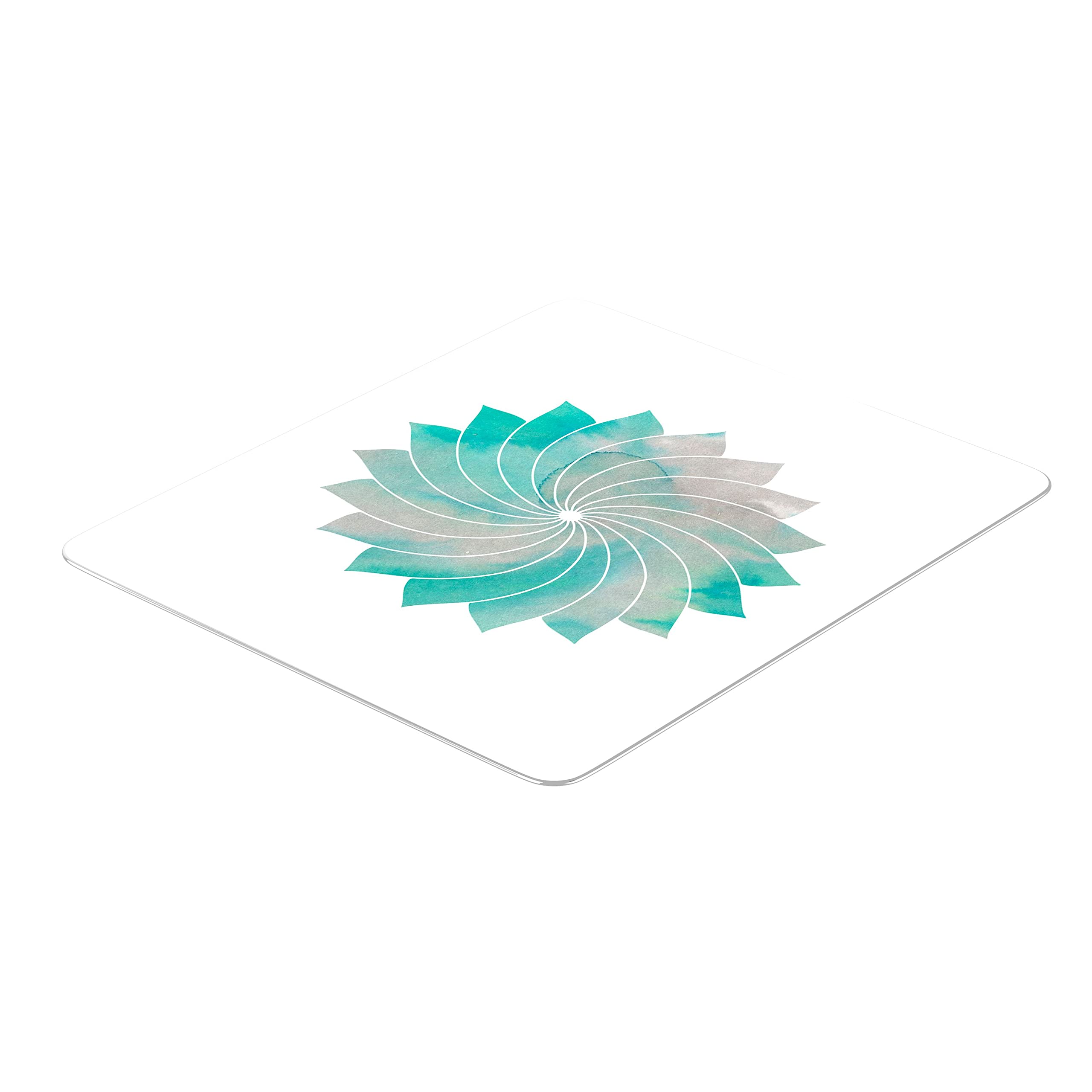 Bonamaison, Rectangle Pop Art Digital Printed Mouse Mat Non-Slip Backing for Office and Home Size: 22x18cm