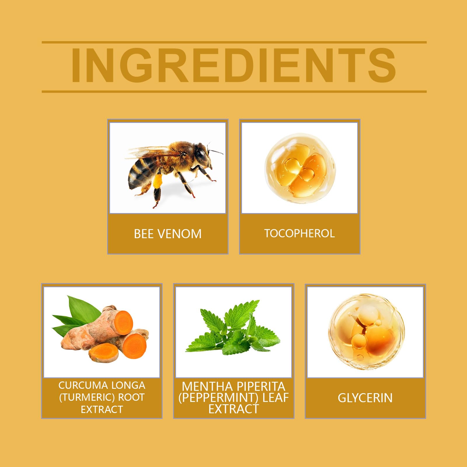 OSFRIAGE Bee Venom Turmeric Joint Cream 2-pack, 60g each, moisturizing skin cream with natural ingredients for joint care.