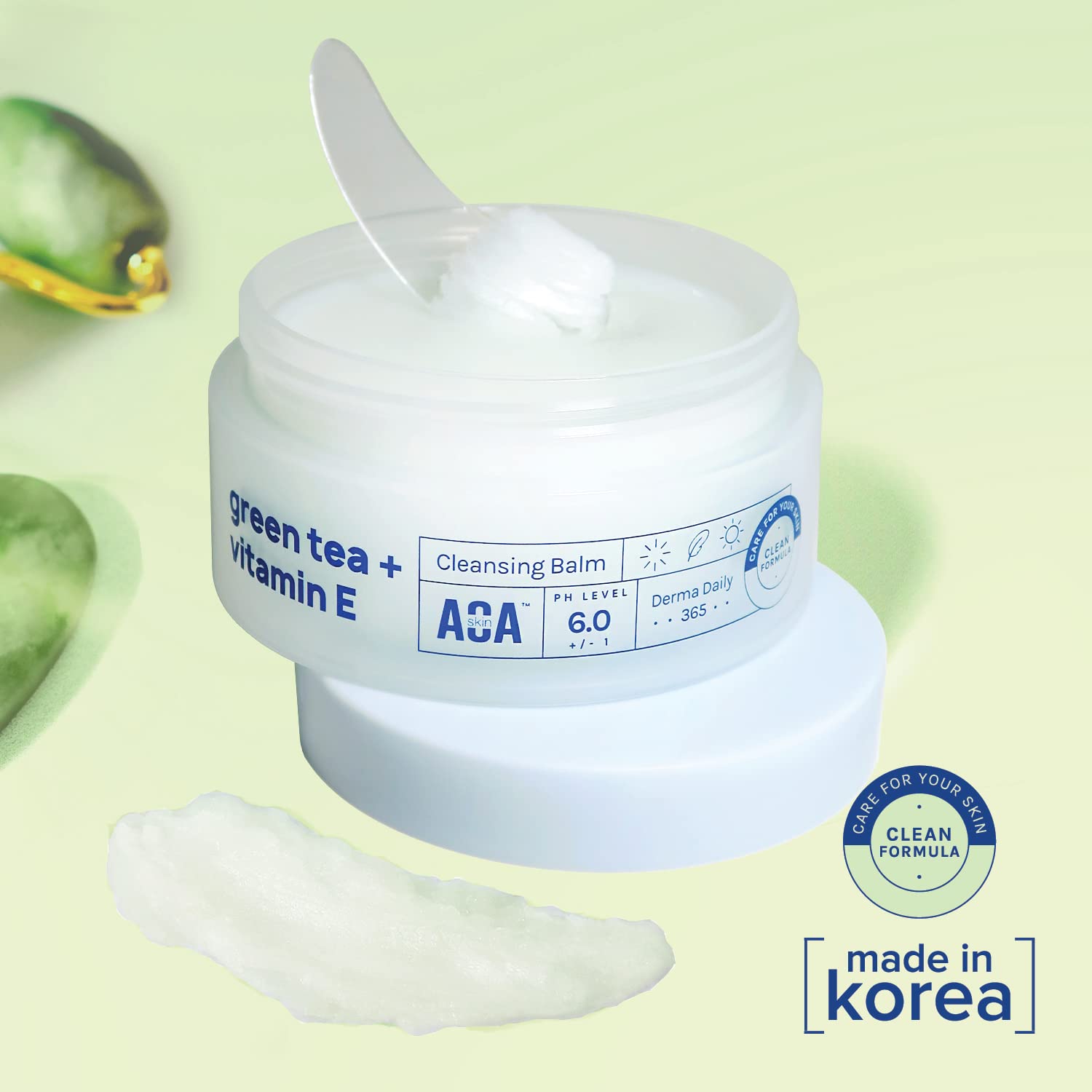 AOA STUDIO Green Tea &amp; Vitamin E Cleansing Balm, Waterproof - AOA STUDIO
