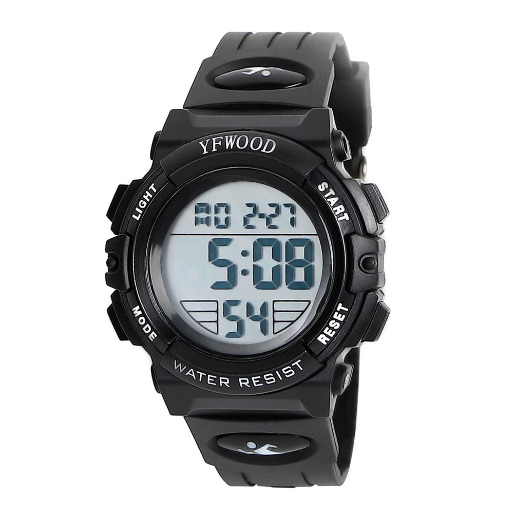 YFWOOD Kids Digital Watch for Boys 5-15, Waterproof Kids Watch Boys - View 9