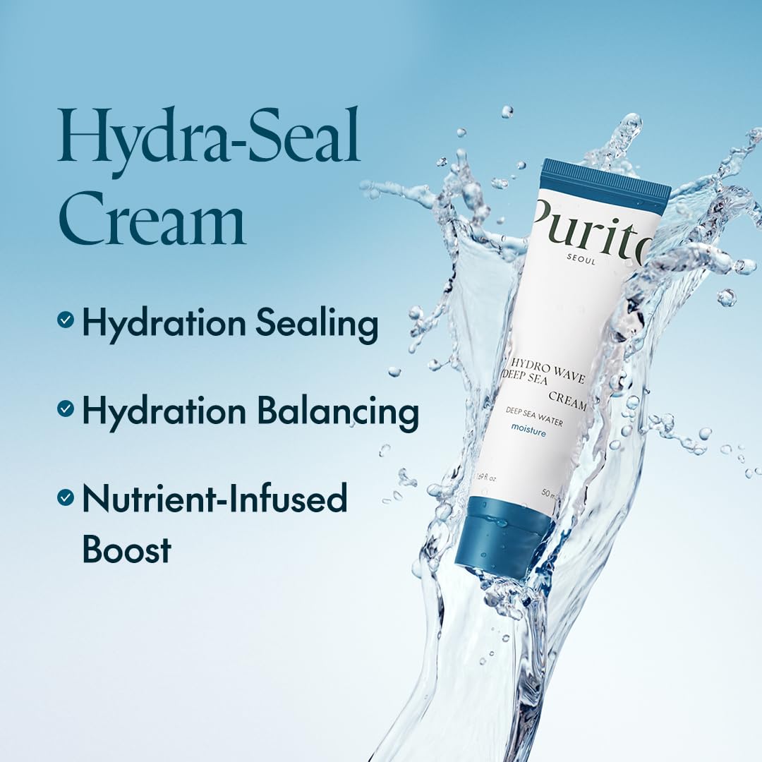 PURITO Deep Sea Cream for Sensitive Skin, 1.69 fl.oz - PURITO Official Product View 4