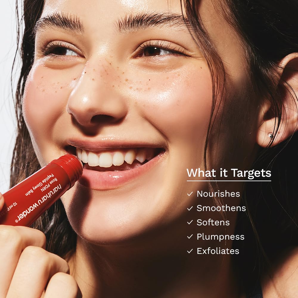 HARUHARU wonder Rose PDRN Peptide Glowy Balm, 0.33 fl.oz, Glossy Clear - HARUHARU Official Product View 10