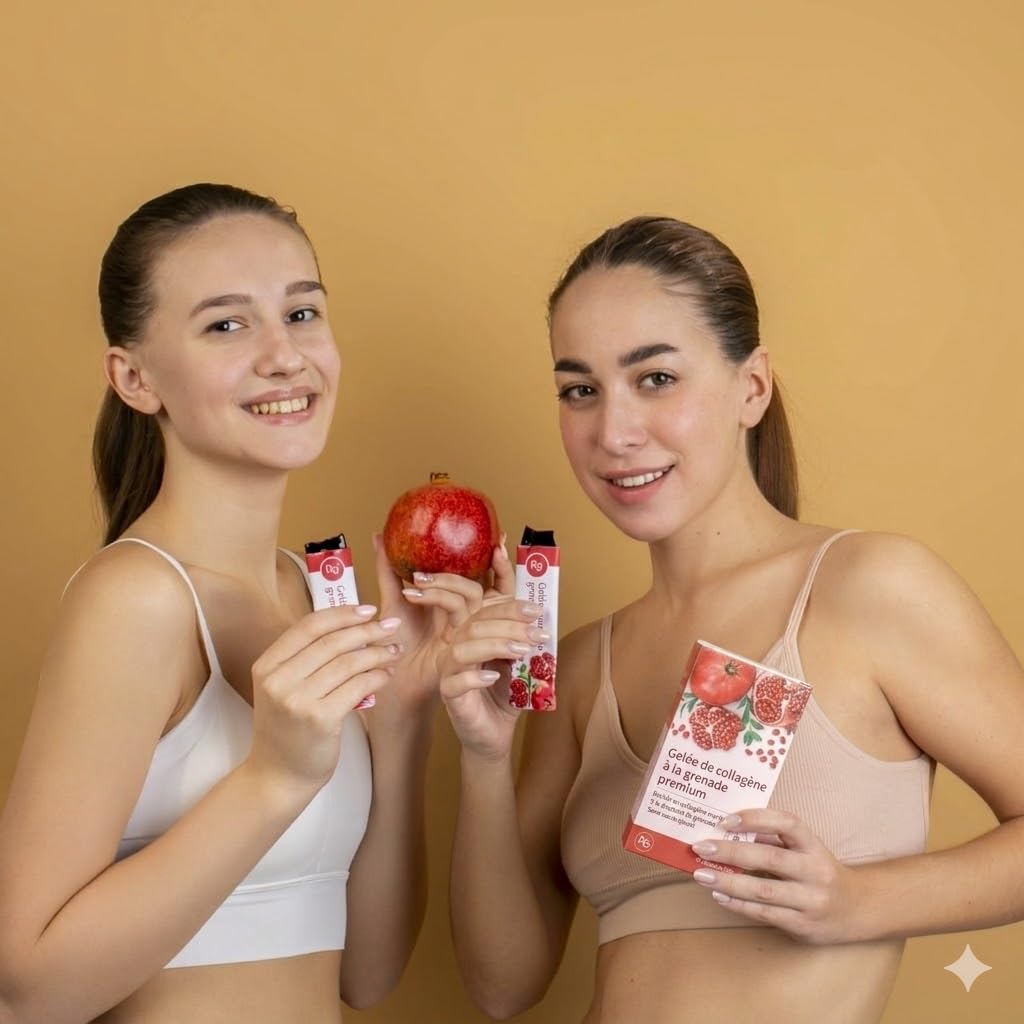 Anti Aging Korean Beauty Pomegranate Collagen Jelly Stick - HAMCHOROK Official Imagery - 7
