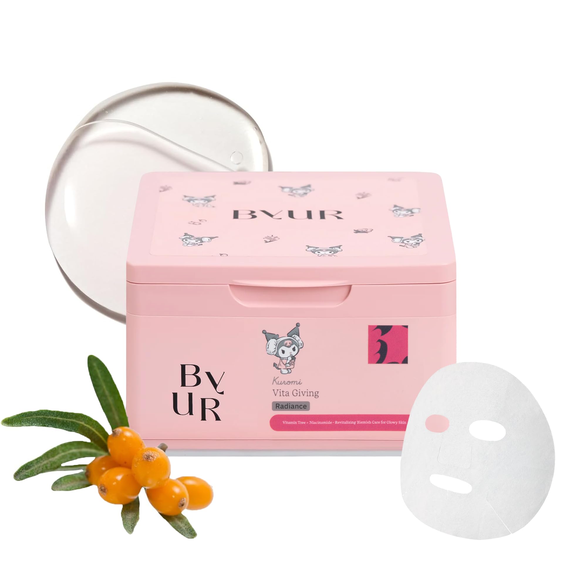 ByUR Vita Giving Sanrio Character Daily Aqua Serum Mask (30 - ByUR