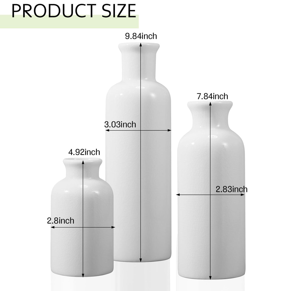 5 Pcs Coffee Table Decor Set White - Tiangrid Official Imagery - 4