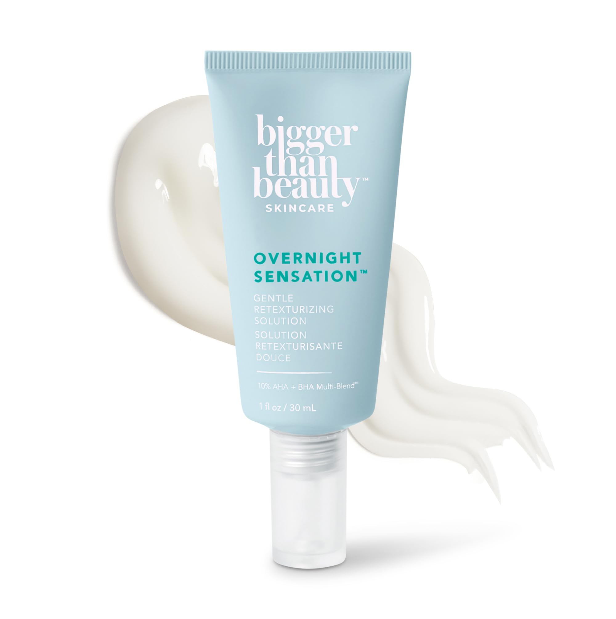 Bigger Than Beauty Overnight Sensation Retexturizing Solution, - Bigger Than Beauty Skincare