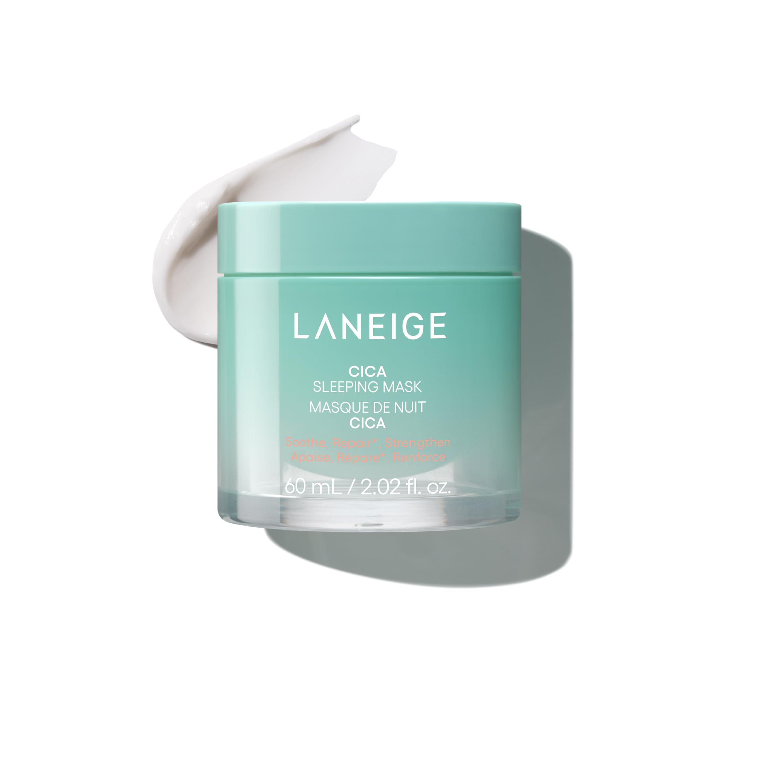 LANEIGE Cica Sleeping Mask: Korean Sensitive Skin Overnight Hydrating Balm Cream Face Mask with Centella Asiatica for Soothing Nourishment & Barrier Repair| Korean Skin Care - Elefair Tech Official Product View 2