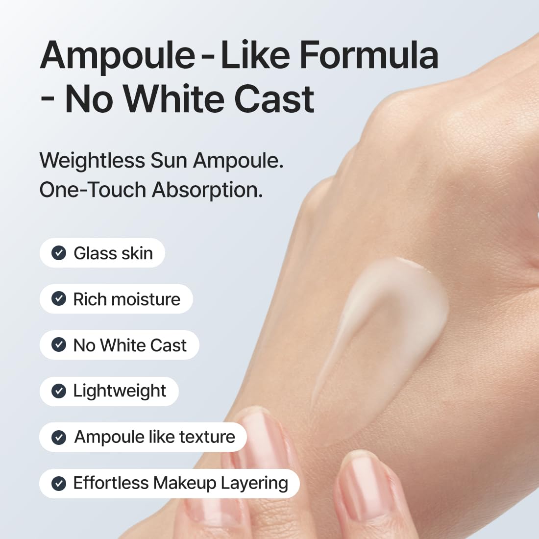 EGF Peptide Water Sun Ampoule SPF50 1 89 fl oz - fromrier Official Imagery - 4
