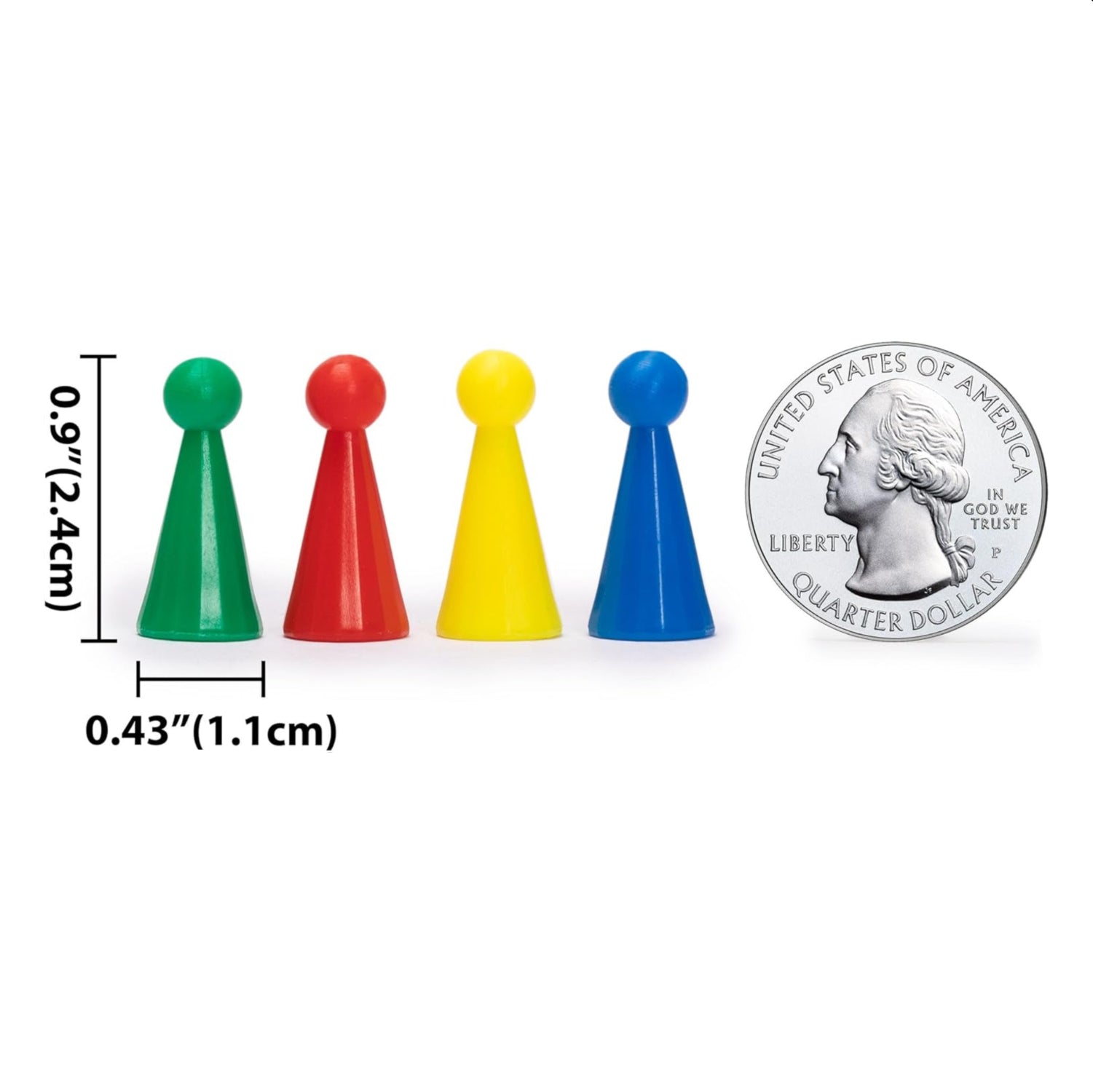Yellow Mountain Imports magnetic Ludo travel game set with a 9.8-inch folding board for portable classic strategy play.